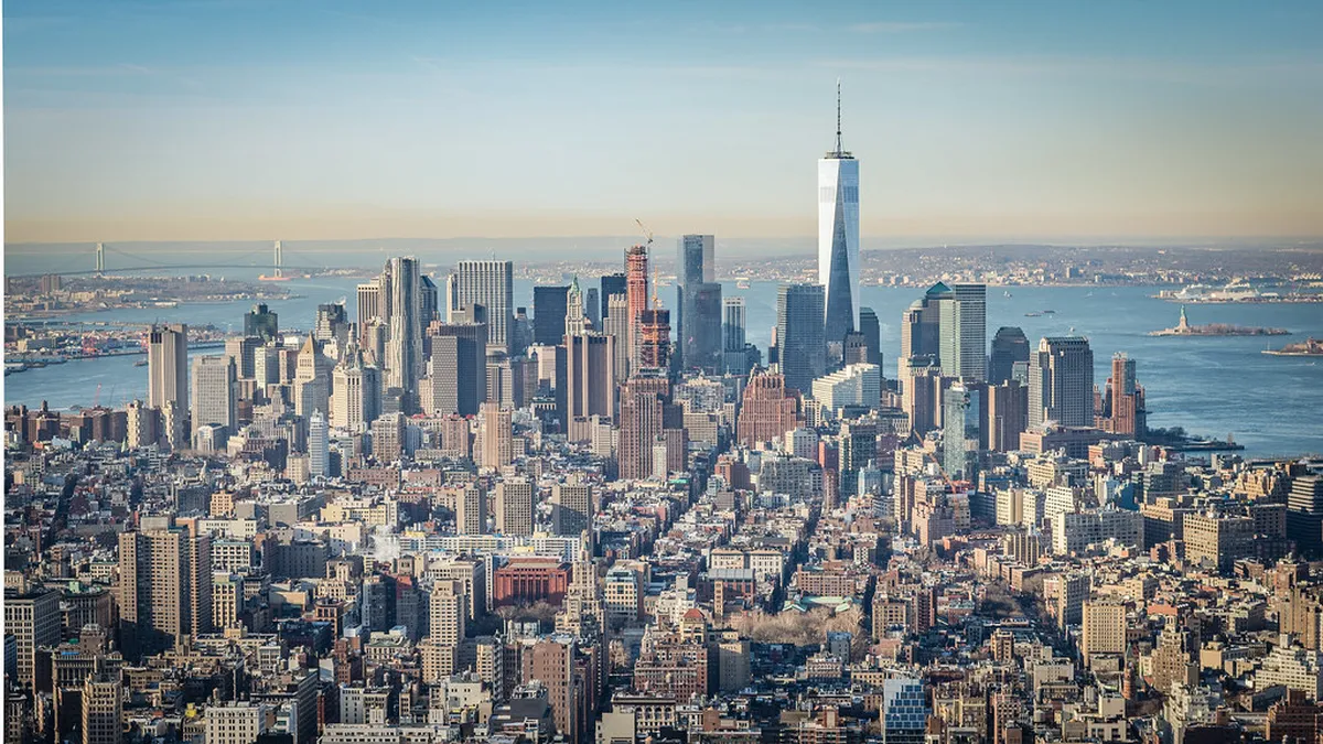 US city skyline