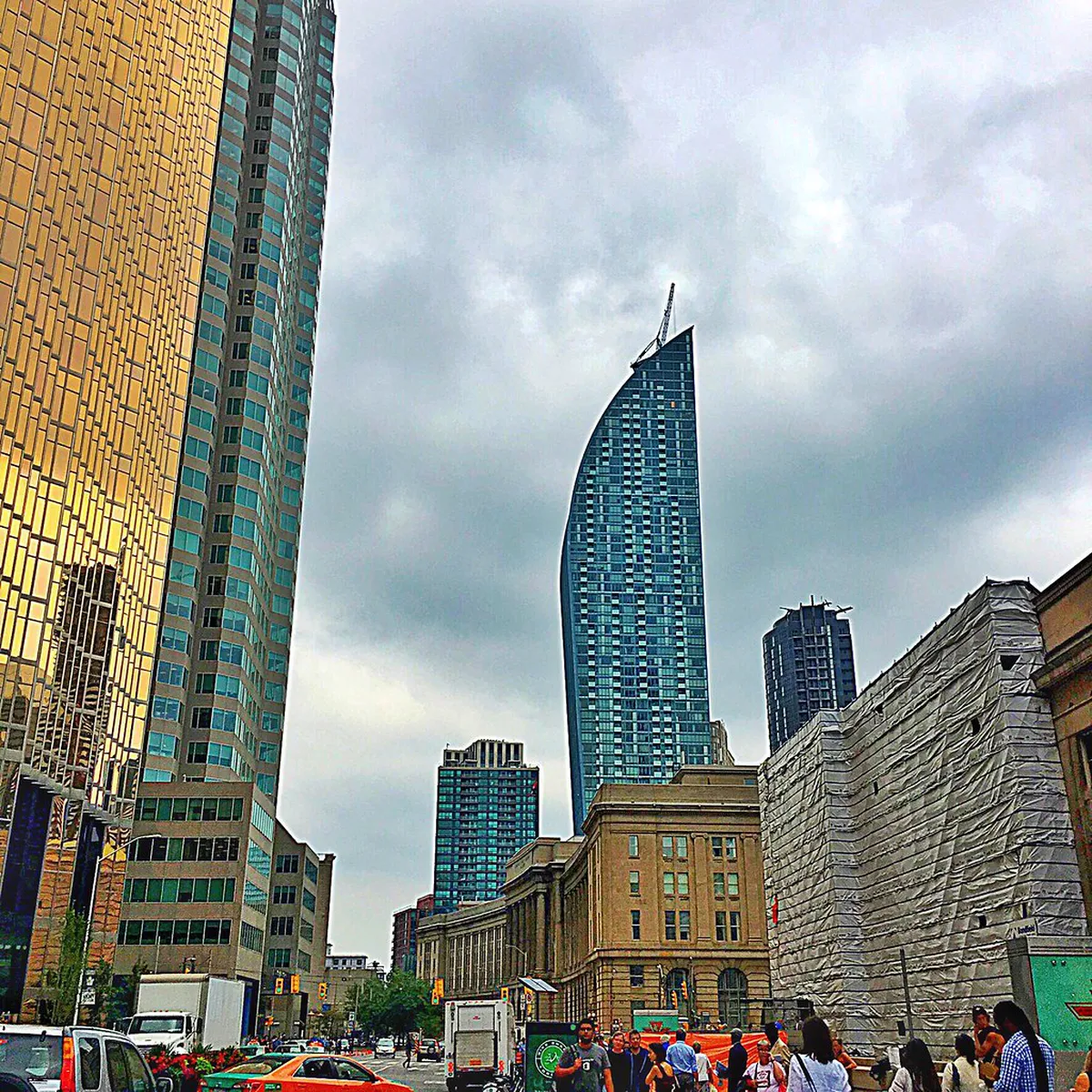 US city skyline