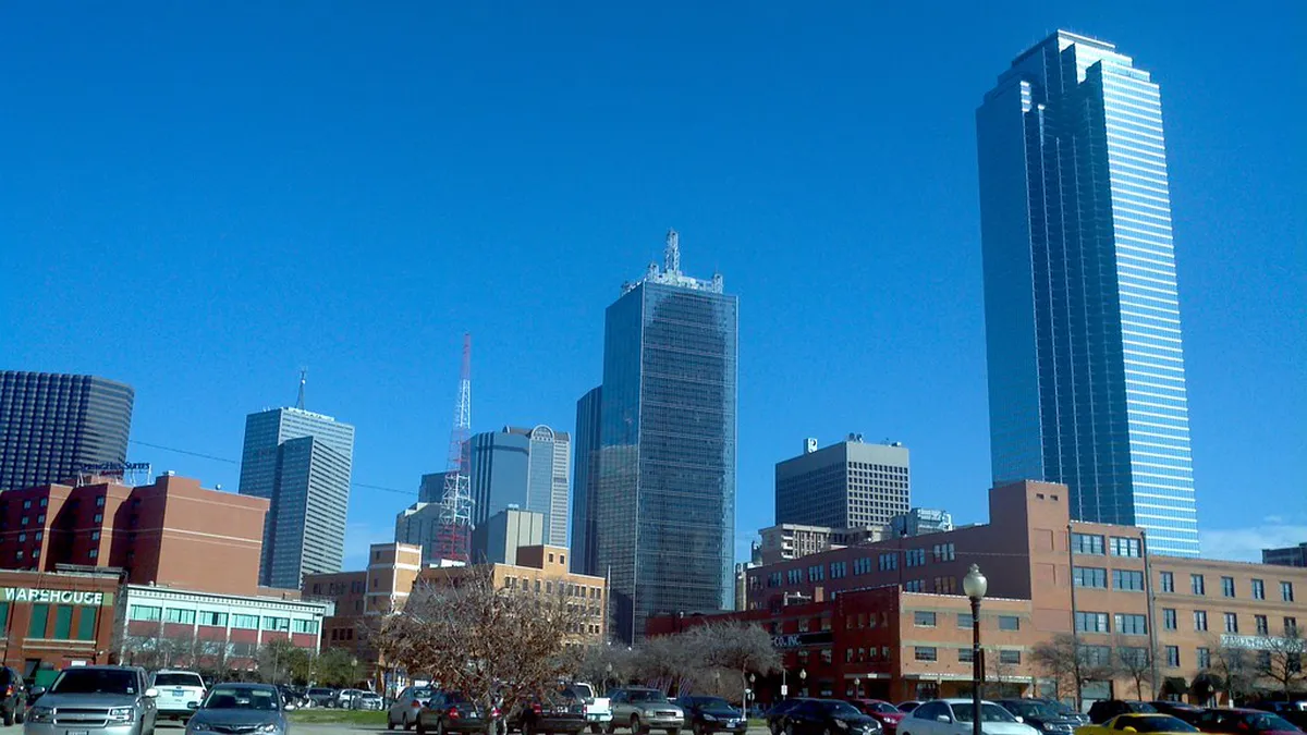 Dallas skyline
