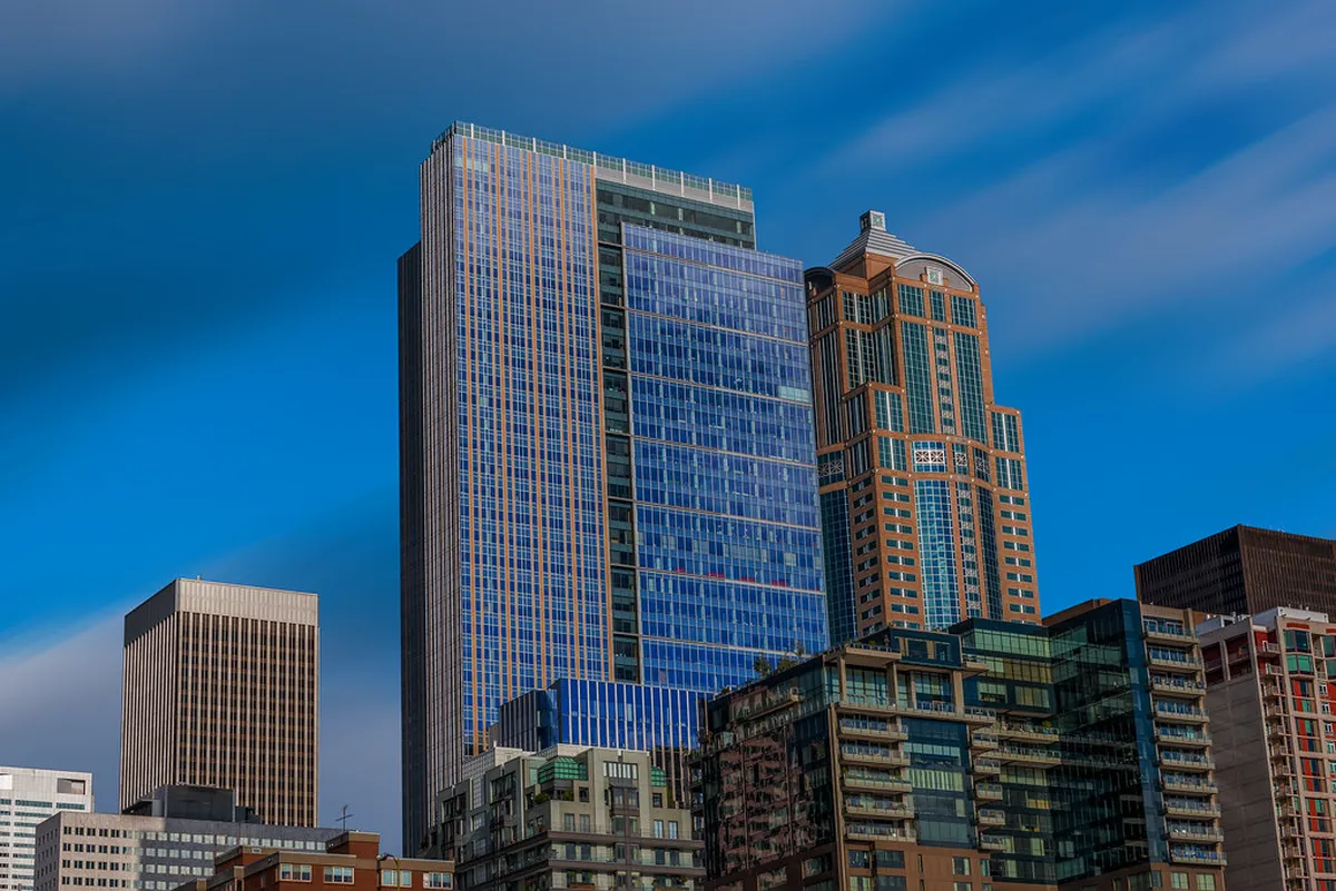 US city skyline