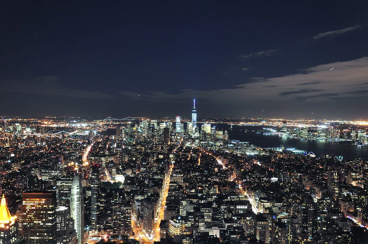 US city skyline
