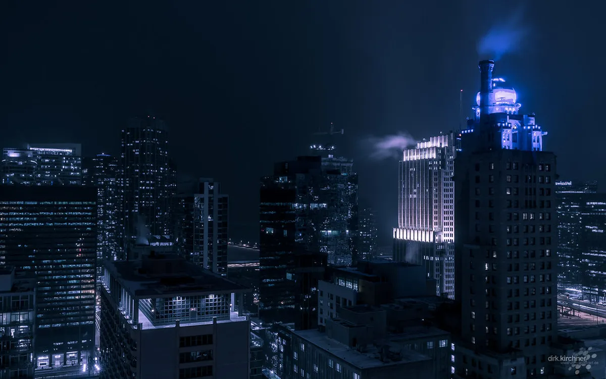 US city skyline